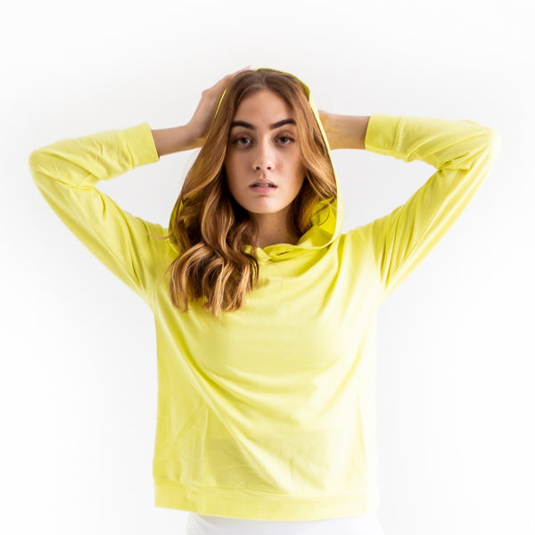 Color My World Hoodie in Lemon Yellow