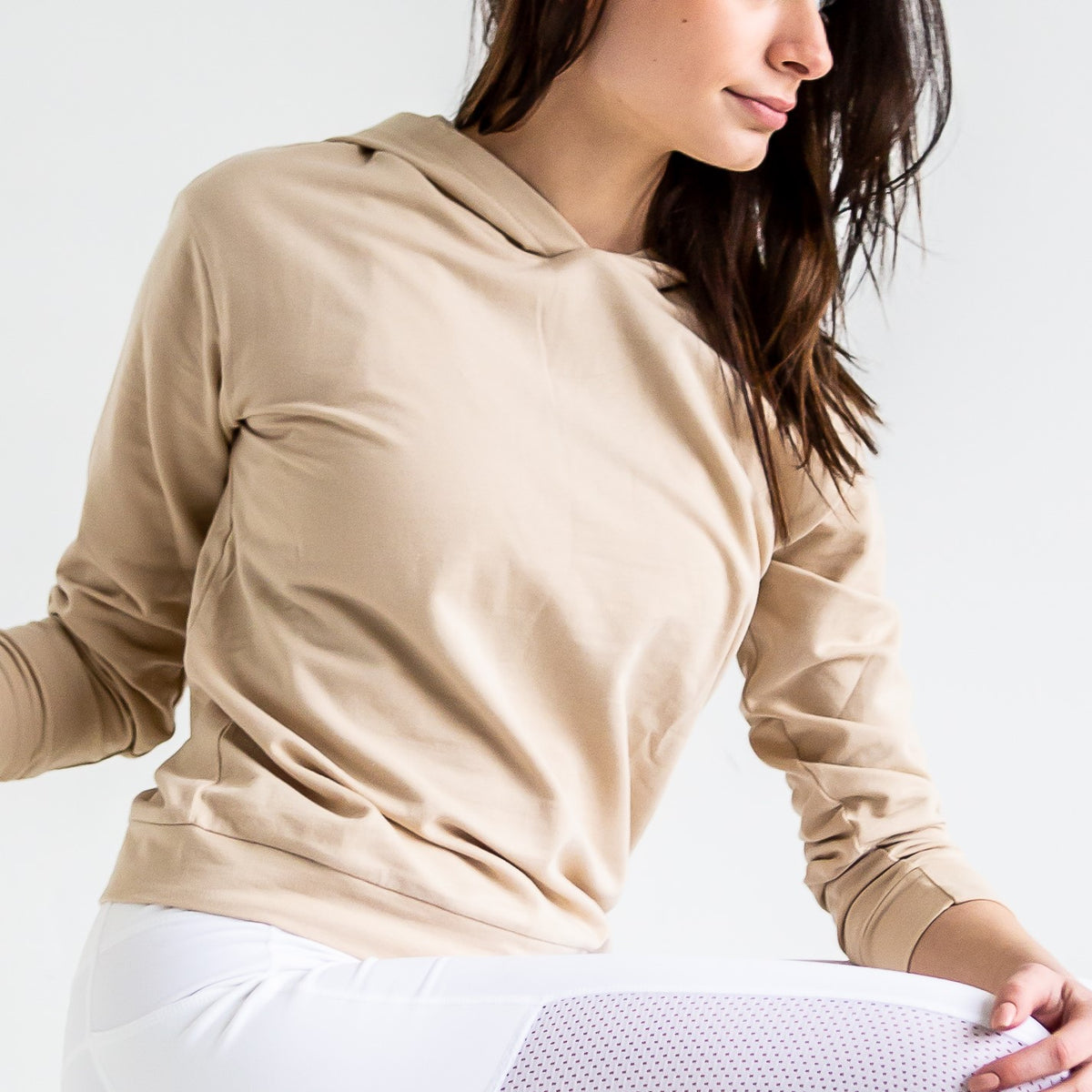 Color My World Hoodie in Sandy Beige – BODYRENN