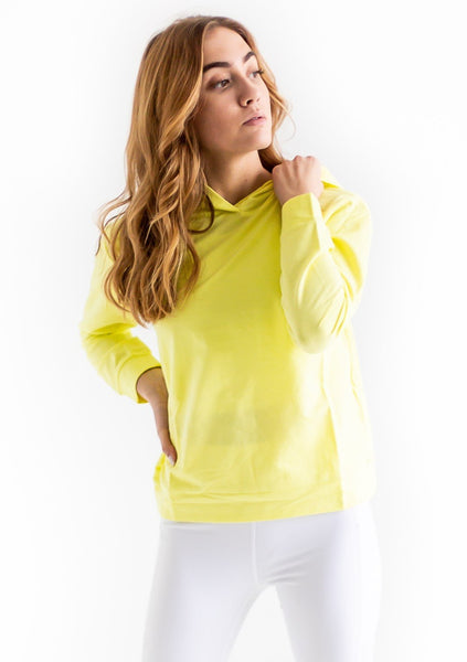 Color My World Hoodie in Lemon Yellow