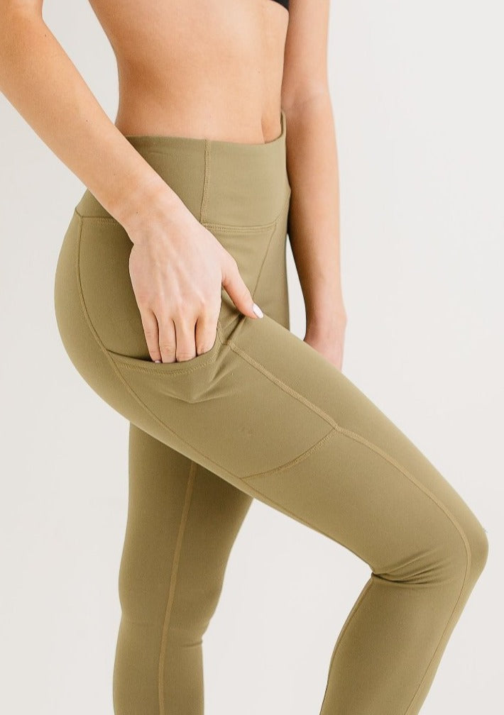 RENNegade Olive Green Leggings BODYRENN