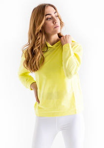 Color My World Hoodie in Lemon Yellow