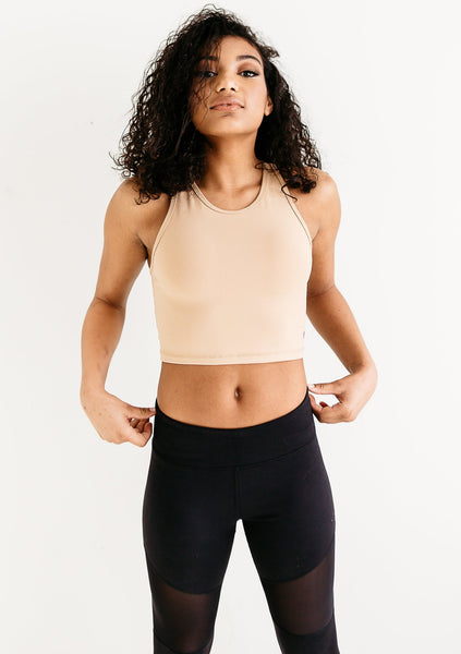 Crop Til You Drop Nude Top