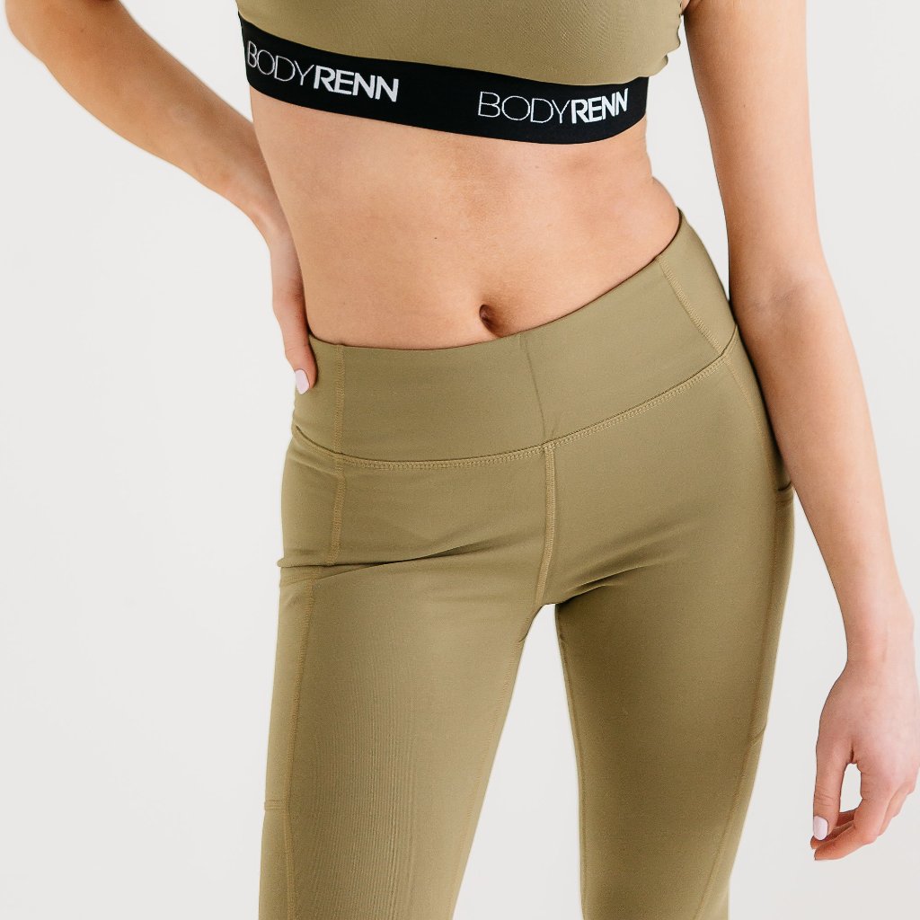 RENNegade Olive Green Leggings BODYRENN